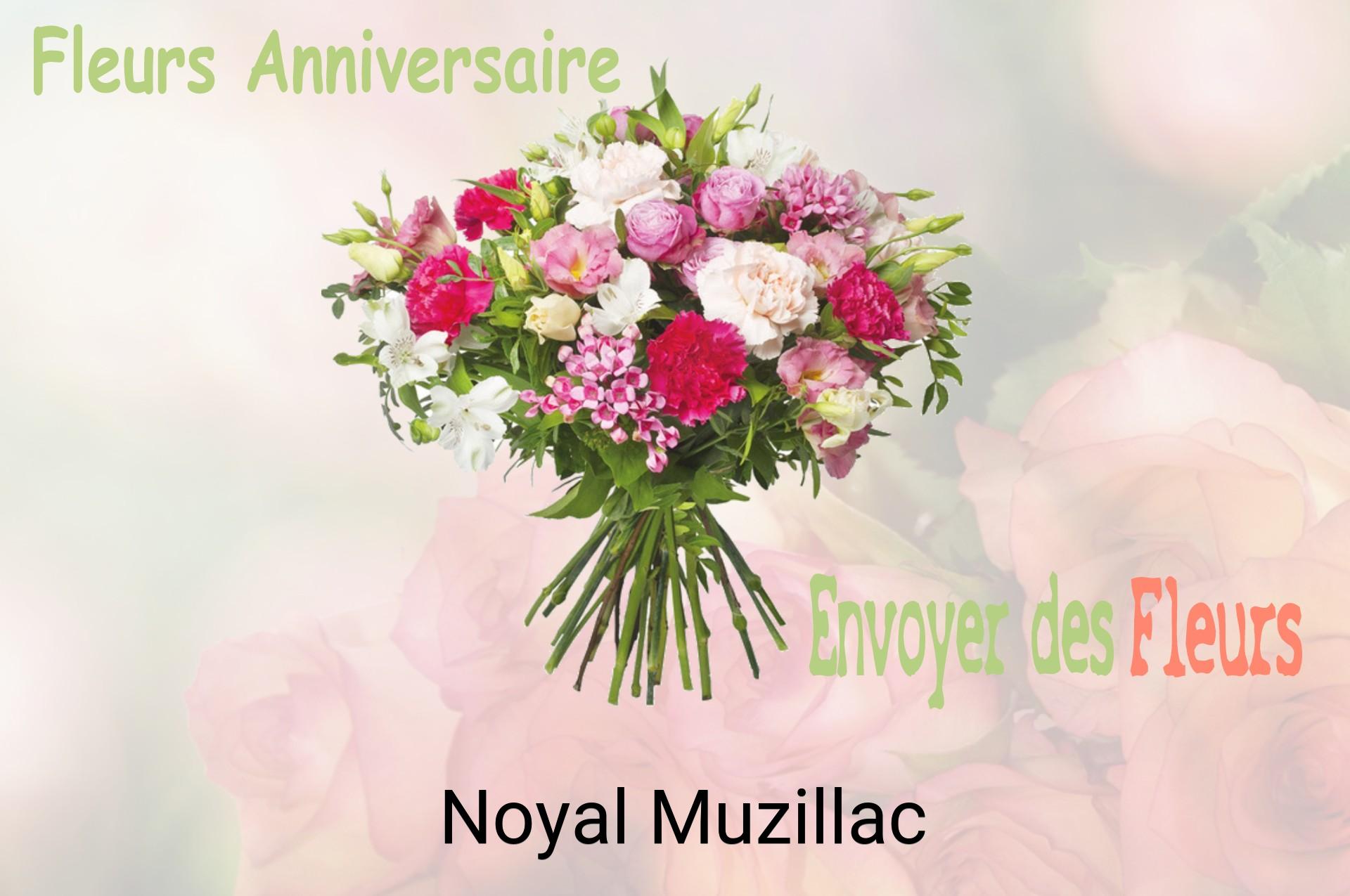 Bouquet de fleurs d’anniversaire livré à Noyal-Muzillac